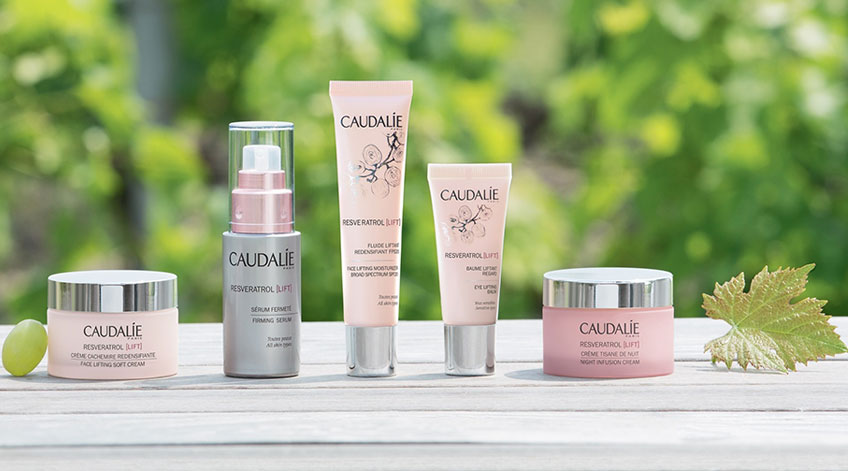 The Caudalie Resveratrol Lift Range