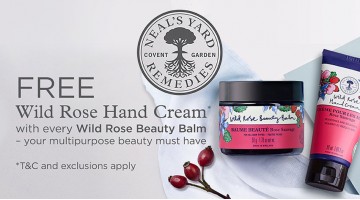 Free Neals Yard Remedies Wild Rose Hand Cream