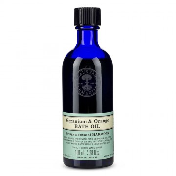 Neal's Yard Remedies Geranium & Orange Bath Oil 100ml