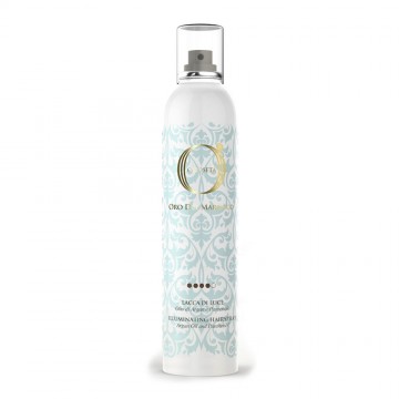 Olioseta Oro Del Marocco Illuminating Hairspray Instant Shine Strong Hold 300ml