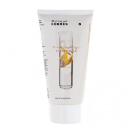 Korres Lime & Grapefruit Styling Gel for Strong Hold Styling 150ml