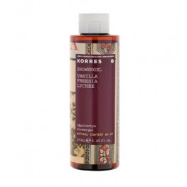 Korres Vanilla, Freesia and Lychee Shower Gel 250ml 