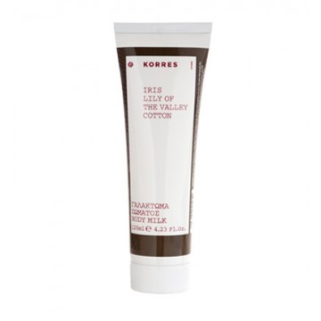 Korres Iris Lily of the Valley and Cotton Body Milk 125ml