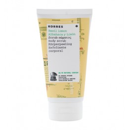 Korres Basil Lemon Body Scrub 150ml 