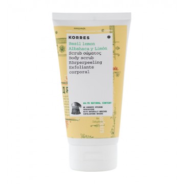 Korres Basil Lemon Body Scrub 150ml 