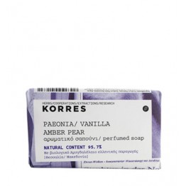 Korres Peonia, Vanilla, Amber and Pear 125g Soap 