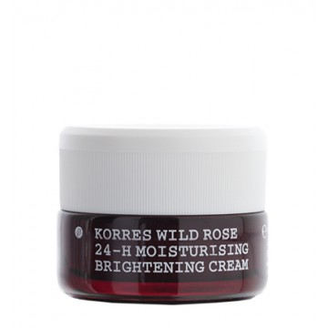 Korres Wild Rose Hydrating And Brightening Moisturiser For Normal / Dry Skin Spf 6 40ml