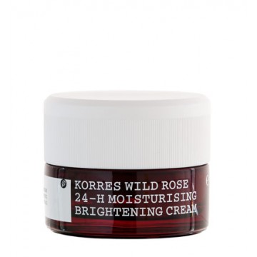 Korres Wild Rose Hydrating and Brightening Moisturiser for Oily to Combination Skin 40ml