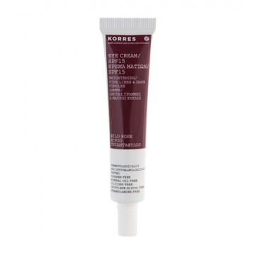 Korres Wild Rose Hydrating and Brightening Eye Cream Spf15 15ml