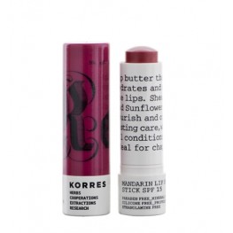 Korres Mandarin Lip Butter Stick SPF15 Purple