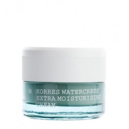 Korres Watercress Nourishing Moisturiser for Dry / Dehydrated Skin Spf 6 40ml