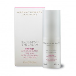 Aromatherapy Associates Rich Repair Eye Cream 15ml (Renew Rose Overnight Repair Eye Cream)