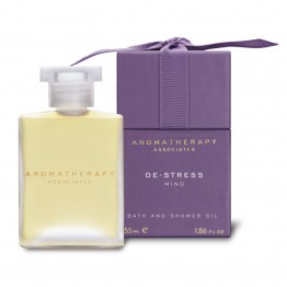 Aromatherapy Associates De-Stress Mind Bath & Shower Oil 55ml