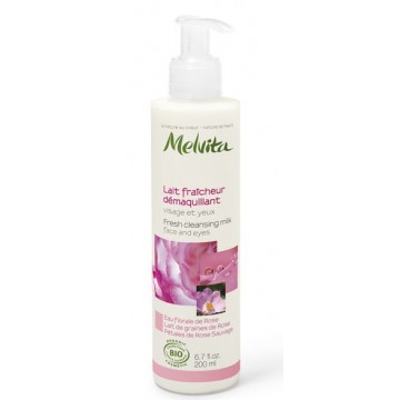 Melvita Rose Cleansing Milk 200ml