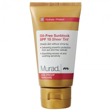 Murad Oil Free Sunblock Sheer Tint SPF 15 50ml